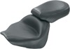 Mustang Wide Vintage 2Pc Seat Black Fits Yamaha V-Star 1300 07-14