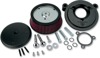 Arlen Ness Stage I Big Sucker Air Filter Kit, Black Smooth Steel