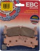 R Series Sintered Pads and Shoes - Fa702R Brk Pad Ebc