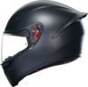 AGV K1 S Solid Helmet Matte Black 2XL Full Face Unisex - Full face matte black helmet, size 2XL, unisex