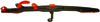Superclamp II Front Tie-Down System for Snowmobile Trailers - Front tie-down fits most snowmobile skis
