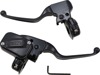 Drag Specialties Brake/Clutch Lever Assembly Black For Harley-Davidson - Lever assembly for Harley-Davidson models