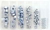 Bolt Hex Nut Assortment 90 Piece Kit Silver M5-M10