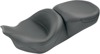 Ultra Touring Stitched Vinyl 2-Up Seat - For 08-20 Harley FLH FLT Ultra Touring Stitched Vinyl 2-Up Seat - For 08-20 Harley FLH FLT