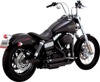 Vance & Hines Shortshots Staggered Black Exhaust Fits HD Dyna 12-17 Vance & Hines Shortshots Staggered Black Exhaust Fits HD Dyna 12-17