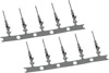 NAMZ Deutsch DTM Stamped Crimp Terminals 100 Pack Silver - Stamped crimp terminals 100 pack for Deutsch DTM