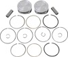 JE Pistons 4.250in 11.0:1 Piston Kit For Harley-Davidson Milwaukee 8 - 4.250in 11.0:1 piston kit for Harley Milwaukee 8