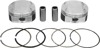 JE Pistons 4.250in 11.0:1 Piston Kit For Harley-Davidson Milwaukee 8 - 4.250in 11.0:1 piston kit for Harley Milwaukee 8