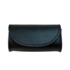 Willie & Max Handlebar or Windshield Pouch Black Synthetic Leather - Universal handlebar or windshield pouch, black