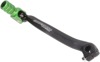 Anodized Forged Folding Shift Lever Black/Green - For KX100 KX60 KX80