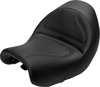 Renegade Deluxe Plain Solo Seat Black Gel Low - For 02-08 Honda VTX1800C