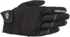 Atom Motorcycle Gloves Black 2X-Large
