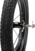 Strider 12in High Traction Wheel and Tire Set Black - Fits Strider 12 Sport and Pro balance bikes