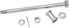Drag Specialties Rear Axle Kit Chrome For Harley-Davidson XLH XLT XLCH KH - Rear axle kit for Harley-Davidson models