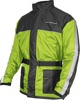 Nelson Rigg Solo Storm Rain Jacket Hi-Vis Yellow/Black Large Men's - Waterproof rain jacket, hi-vis yellow/black, men's large