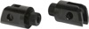 Arlen Ness Splined Footpeg Mounts Gray Fits M8 Softail