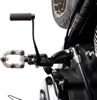 Arlen Ness Splined Footpeg Mounts Gray Fits M8 Softail