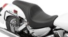 Predator Smooth Vinyl 2-Up Seat Black Low - For 03-09 Honda VTX1300 Predator Smooth Vinyl 2-Up Seat Black Low - For 03-09 Honda VTX1300