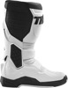 Radial Dirt Bike Boots - White Men's Size 7 - Click Image to Close