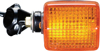K&S Turn Signal Assembly Amber Lens For Honda CB250/750 XR/XL/NX Models - DOT turn signal, amber lens For Honda CB/XL/XR/NX
