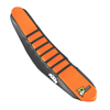 Seat Cover Black/Orange w/Black Ribs - For 11-15 KTM SX/F Seat Cover Black/Orange w/Black Ribs - For 11-15 KTM SX/F