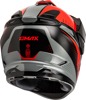 GMAX GM-11 Decima Helmet Black/Red/Grey Medium