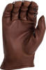 Highway 21 Louie Gloves Brown Large - Brown deerskin leather gloves, size Large