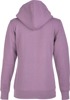 Women's Fly Corporate Zip Up Hoodie Mauve Medium - Midweight hoodie For women