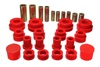 Red Front Control Arm Bushing Set Fits 02-09 350Z / 03-07 Infiniti G35