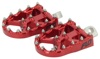 BMX Style Footpegs Red