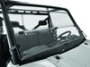 QuadBoss Windbreak Folding Windshield Fits 15-19 Polaris Ranger 1000 Diesel