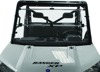 QuadBoss Windbreak Folding Windshield Fits 15-19 Polaris Ranger 1000 Diesel
