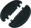 Biker's Choice Half-Moon Floorboard Kit Black