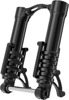 Arlen Ness Method No Flex Inverted Fork Legs Black