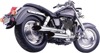 Classic Deluxe Slashcut Full Exhaust - 00-07 Honda VT1100C2 Shadow Sabre