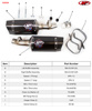Dual Tech 1 Carbon Slip On Exhaust - For 22-24 Suzuki Hayabusa