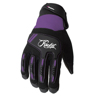 Joe Rocket Ladies Velocity 3.0 Gloves XL Black/Purple - Women's riding gloves XL Black/Purple