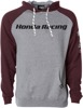 Factory Effex Honda Racing Hoody Grey/Burgundy - Size M