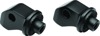 Kuryakyn Splined Front Peg Adapter Satin Black Fits 2015-2020 Scout