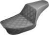 Step-Up Lattice Stitched 2-Up Seat Black Gel - For 04-05 HD FXD Dyna Step-Up Lattice Stitched 2-Up Seat Black Gel - For 04-05 HD FXD Dyna