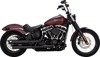 18-22 Harley Davidson Softail Twin Slash S/OS PCX Slip-On Exhaust - Black