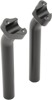 Drag Specialties Buffalo 9.5in Flat Black Pullback Handlebar Risers Pair - 9.5in flat black pullback risers, 1in clamp, pair