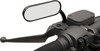 Arlen Ness Micro Mirrors - Mini Oval Black Left 4.5"x1.5"