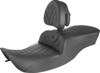 BR Roadsofa Lattice Stitch Seat w/Backrest - FLH '97-'07 BR Roadsofa Lattice Stitch Seat w/Backrest - FLH '97-'07