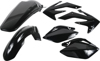 Black Plastic Kit - For 06-09 Honda CRF250R