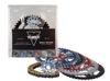 V3 Chain & Sprocket Kit Black RX Chain 520 14/41 Hardcoat Aluminum - For 13-18 Kawasaki Ninja 1000