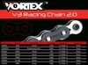 V3 Chain & Sprocket Kit Black RX Chain 520 14/41 Hardcoat Aluminum - For 13-18 Kawasaki Ninja 1000