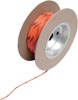 Orange / Black 18 Gauge Color Match Primary Wire - 100' Spool