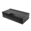 Tuffy Tactical Gear Lockbox 36x20x9 Inch Black - Secure storage lockbox, 36x20x9 in, universal fit