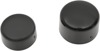 Drag Specialties Rear Axle Caps Gloss Black Pair For Harley-Davidson - Gloss black rear axle caps for Harley-Davidson Drag Specialties Rear Axle Caps Gloss Black Pair For Harley-Davidson - Gloss black rear axle caps for Harley-Davidson